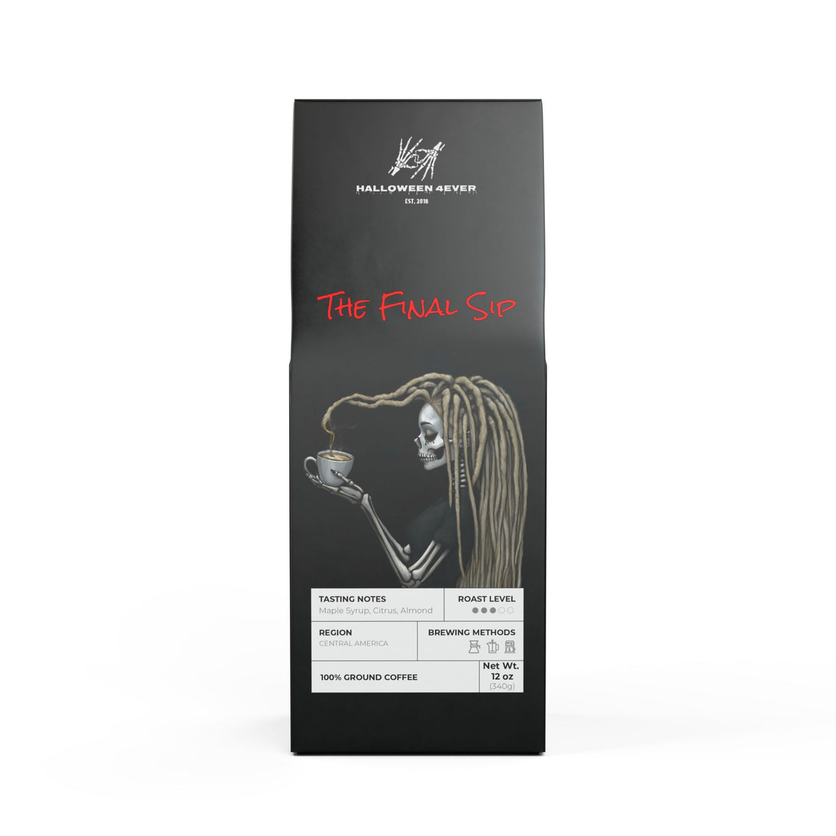 "The Final Sip" By Halloween 4ever Broken Top Coffee Blend (Medium Roast)